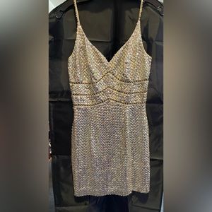 Sequin mini dress